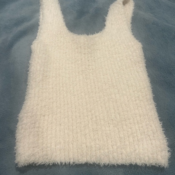 NWT Aerie Fuzzy Tank Top Women’s XS - Picture 2 of 6